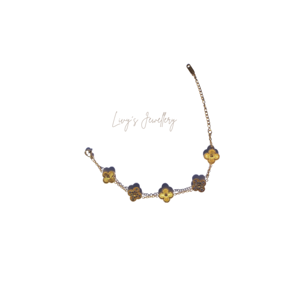 Chloe Clove Gold - Dia Bracelet 1